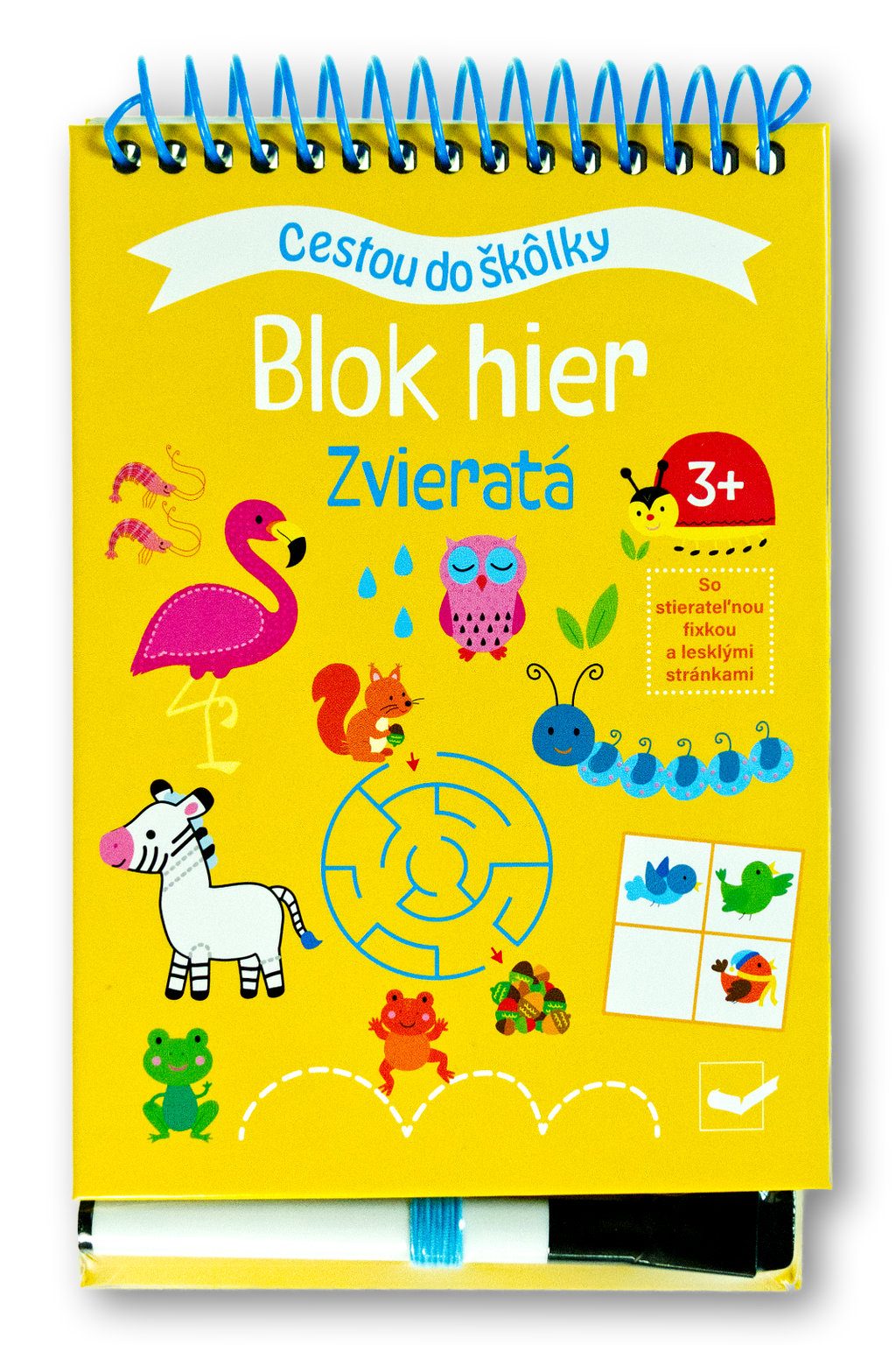 Cestou do škôlky - Blok hier Zvieratá 3+