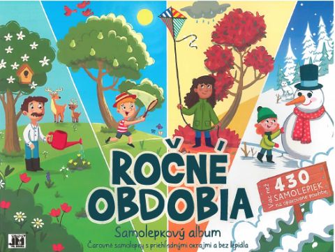 Samolepkový album - Ročné obdobia