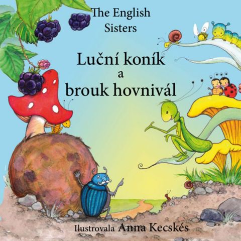 Luční koník a brouk hovnivál