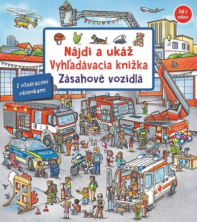 Nájdi a ukáž - Vyhľadávacia knižka - Zásahové vozidlá