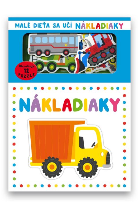 Malé dieťa sa učí Nákladiaky