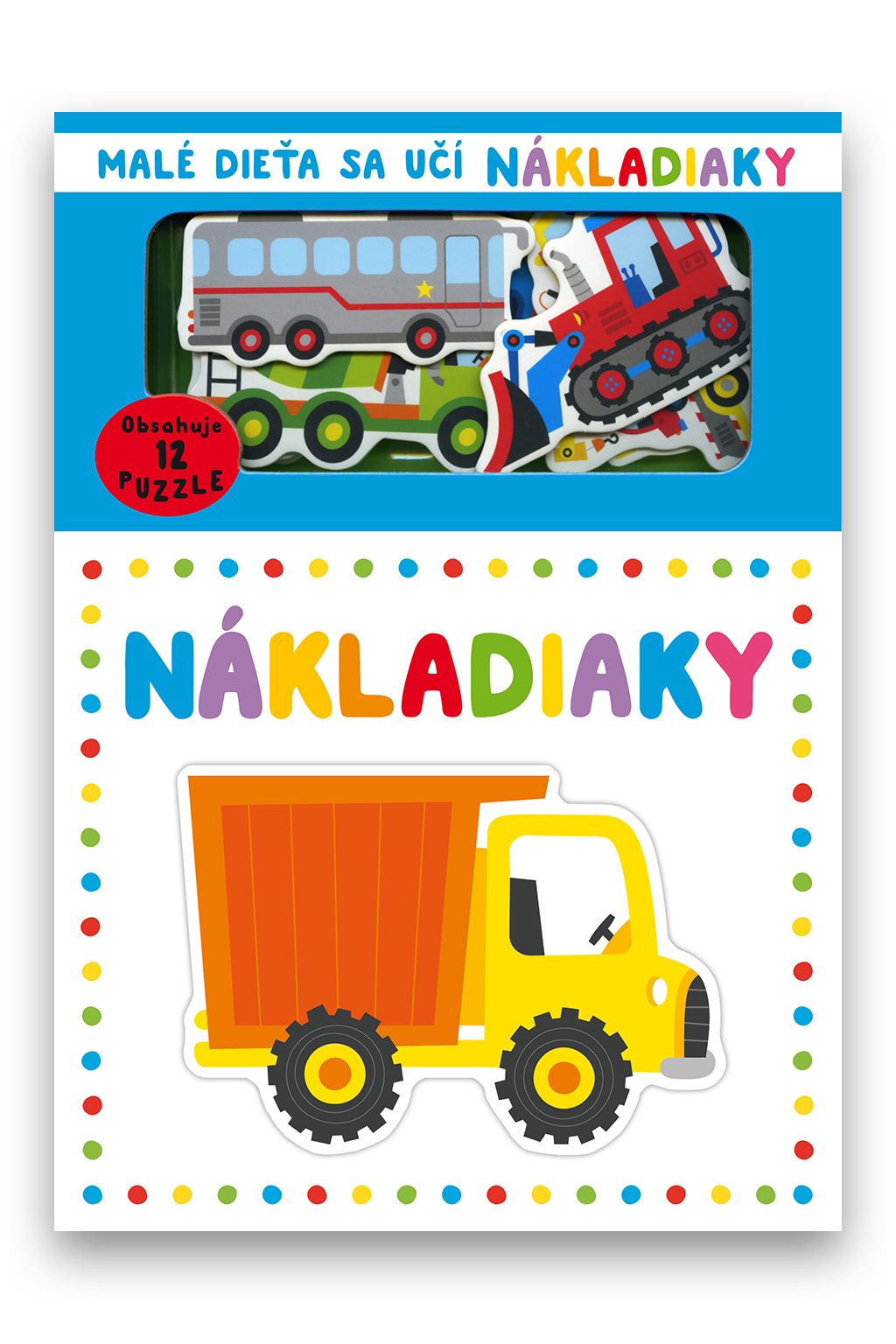 Malé dieťa sa učí Nákladiaky